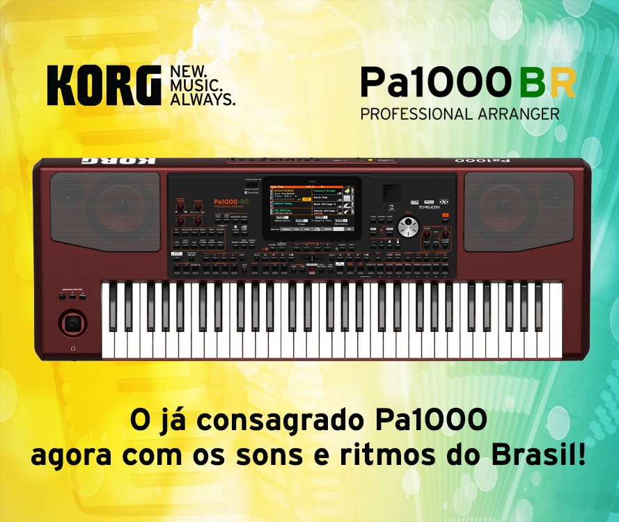 Korg Pa-300 e Pa1000 BR